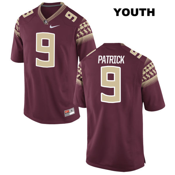 Youth NCAA Nike Florida State Seminoles #9 Jacques Patrick College Red Stitched Authentic Football Jersey TIH3669RC